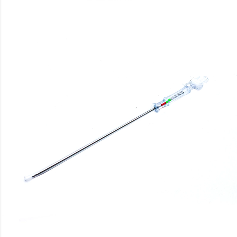 Strong Polycarbonate Handle Disposable Medical Veress Needles for Laparoscopy Insufflation