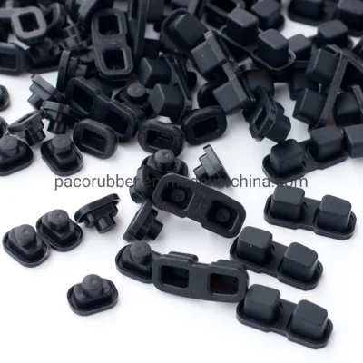 Water Resistant EPDM Silicone Rubber Caps Button Switch