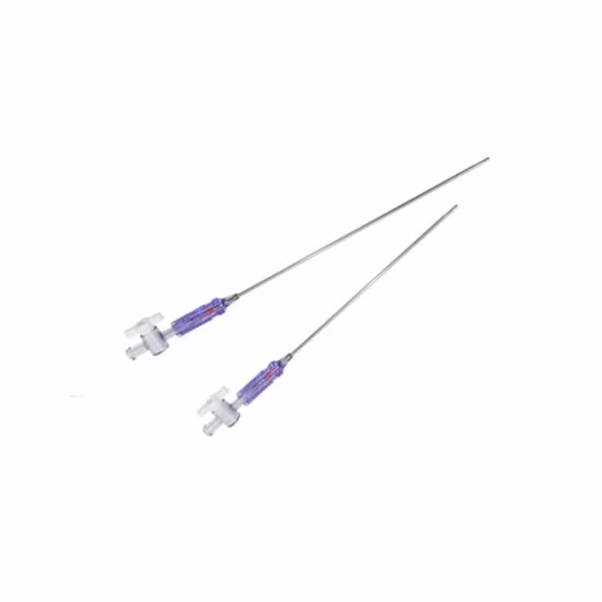 Strong Polycarbonate Handle Disposable Medical Veress Needle for Laparoscopy Insufflation